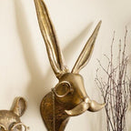 Pendentif tête d'animal en résine