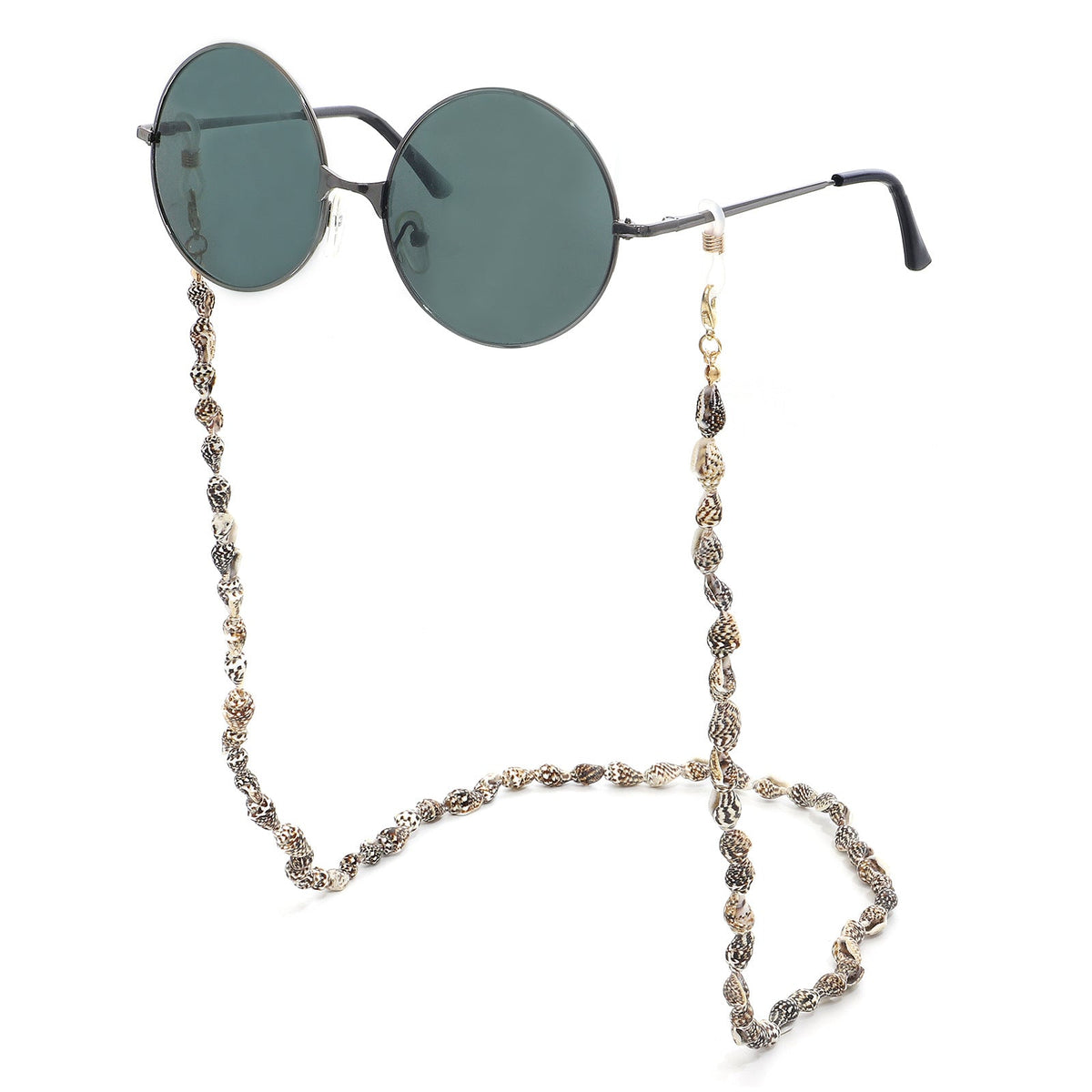 Chaîne de lunettes inspirée des coquillages