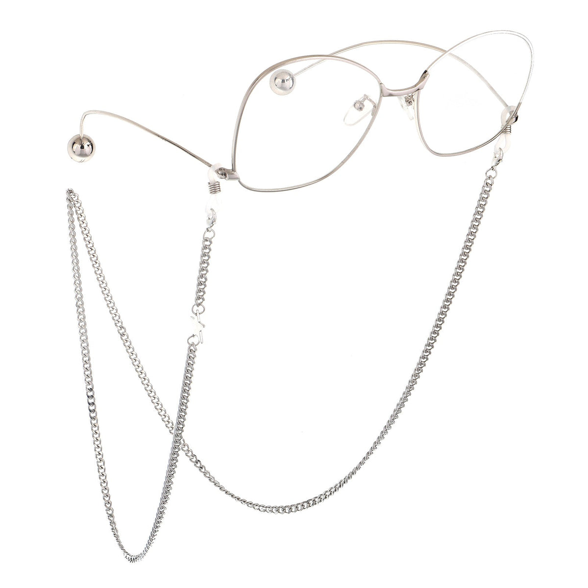 Chaîne de lunettes décorée d'étoiles