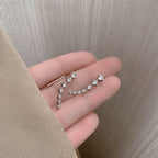Boucles d'oreilles puces sept étoiles