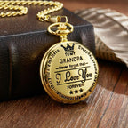 Montre de poche à quartz « To my son »