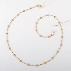 Chaîne de lunettes décorée d'étoiles