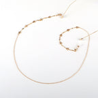 Chaîne de lunettes décorée d'étoiles