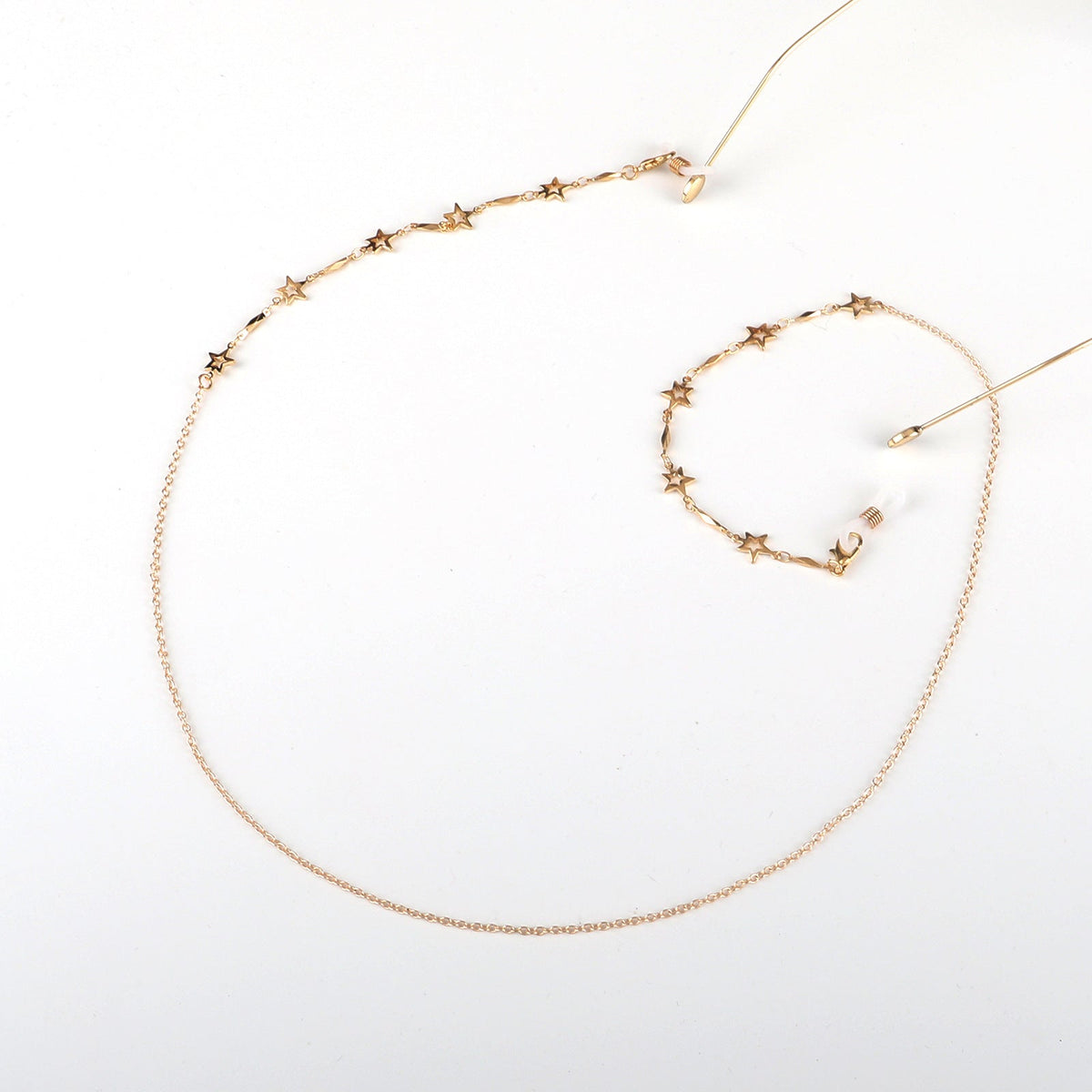 Chaîne de lunettes décorée d'étoiles