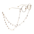 Chaîne de lunettes décorée d'étoiles