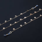Chaîne de lunettes décorée d'étoiles