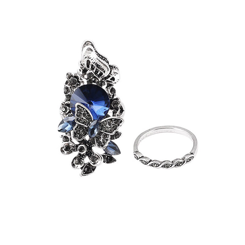 Bague florale statement