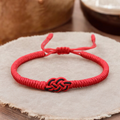 Bracelet couple fil rouge du destin