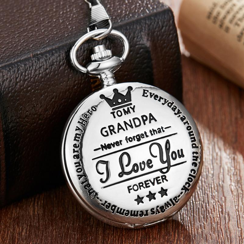 Montre de poche à quartz « To my son »