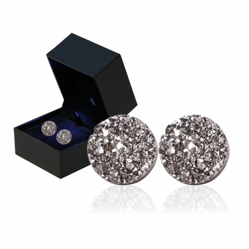 Boucles d'oreilles magnétiques au germanium
