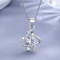Collier pour femme avec pendentif cristal étincelant