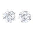 Boucles d'oreilles pour femme avec cristaux étincelants