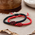 Bracelet couple fil rouge du destin