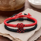 Bracelet couple fil rouge du destin