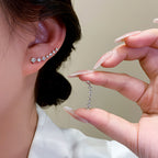 Boucles d'oreilles puces sept étoiles