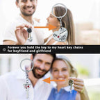 Collier / Porte-clés « I LOVE YOU » (1 paire)