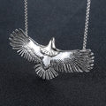 Collier aigle en acier inoxydable