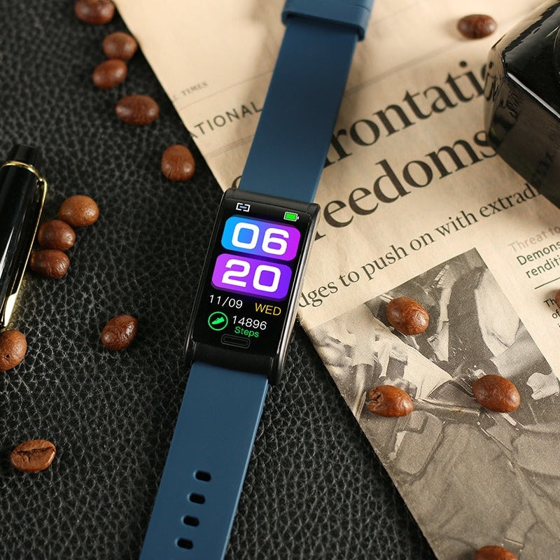 Bracelet connecté intelligent: ECG, tension, oxygène, glycémie et sommeil