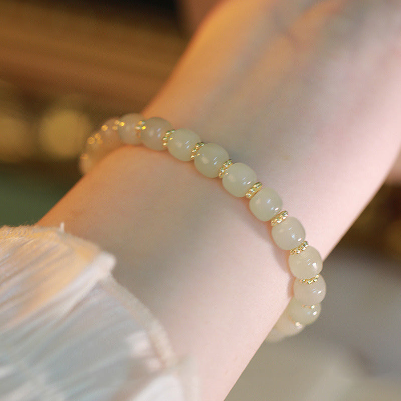 Bracelet élégant en jade de Hetian