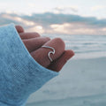 Bague vague simple