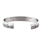 Bracelet commémoratif The Diary in which I lost you