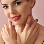 Bague lumineuse colorée fantaisie