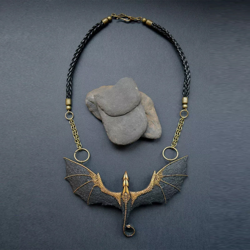 Collier Dragon Volant
