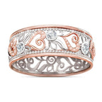 Bague cœur ajouré