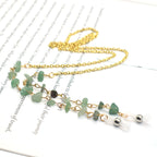 Collier statement perlé artisanal