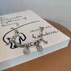 Bracelet à charms avec pendentifs élégants