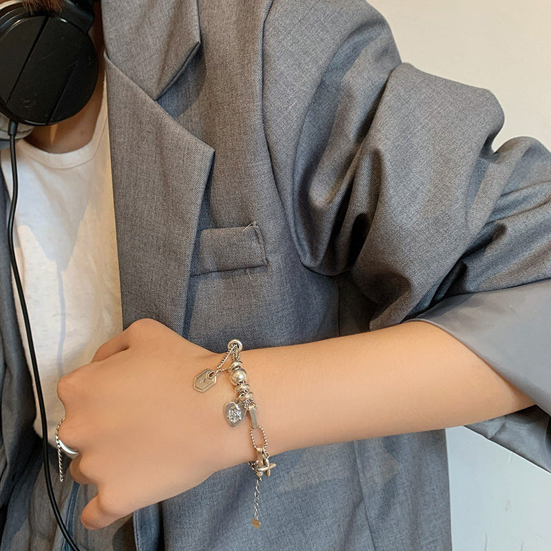 Bracelet à charms avec pendentifs élégants