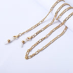 Collier avec perles et pendentifs transparents