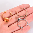 Damen Offene Ringe mit individuell einstellbarem Durchmesser