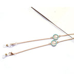 Collier à chaînes superposées et pendentifs