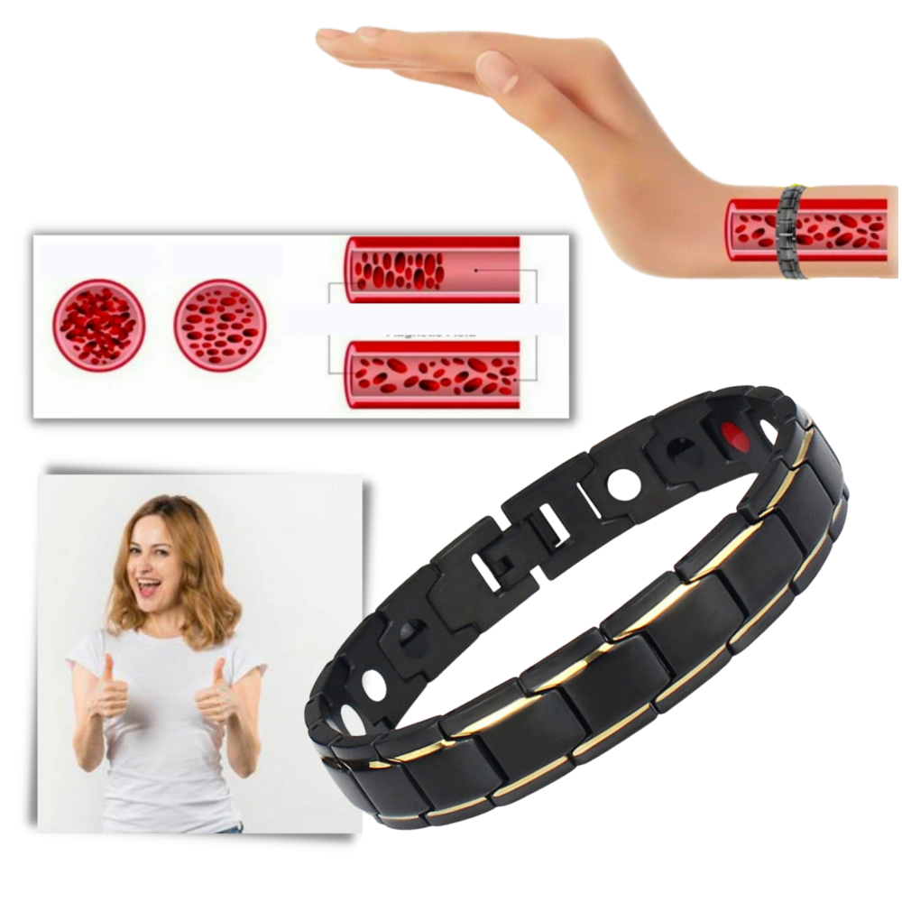 Bracelet magnétique pour la perte de poids