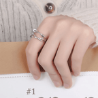 Bague ajustable Happy