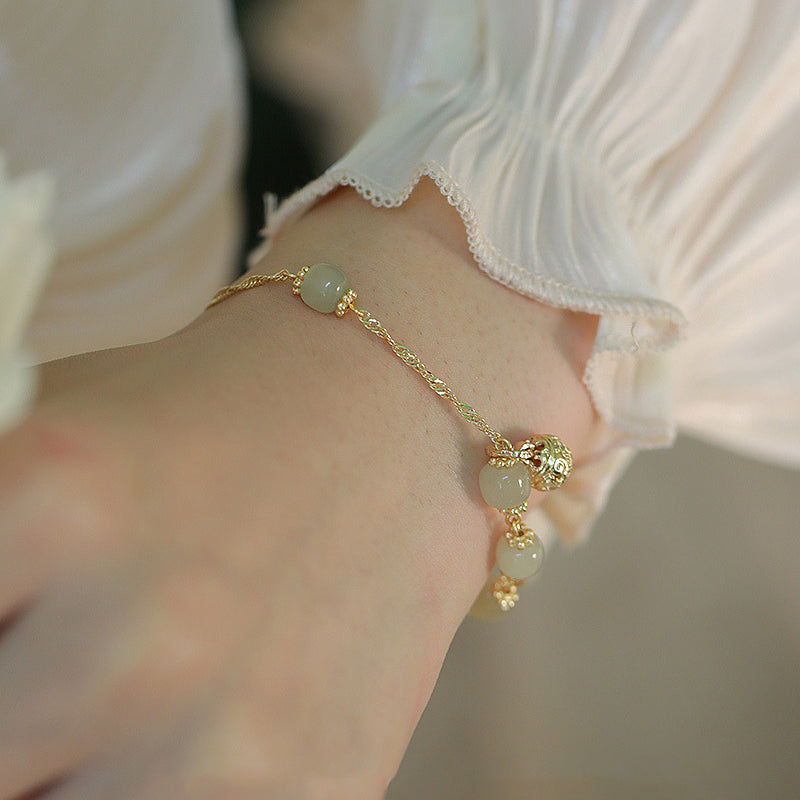 Bracelet élégant en jade de Hetian