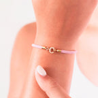 Bracelet ajustable avec initiale
