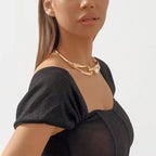 Collier à breloque fluide