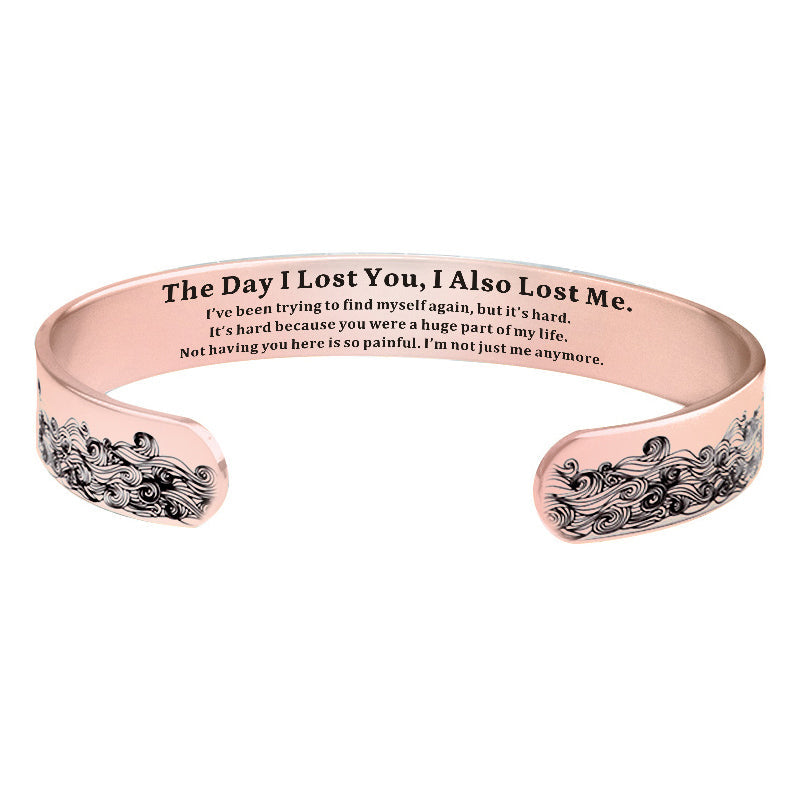Bracelet commémoratif The Diary in which I lost you