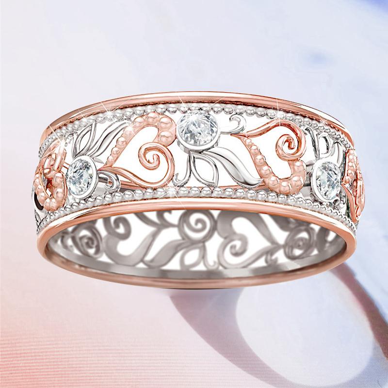 Bague cœur ajouré