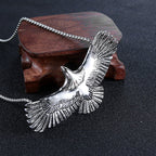 Collier aigle en acier inoxydable