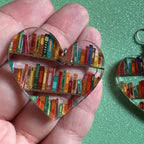 Boucles d'oreilles livres pour passionnés de lecture