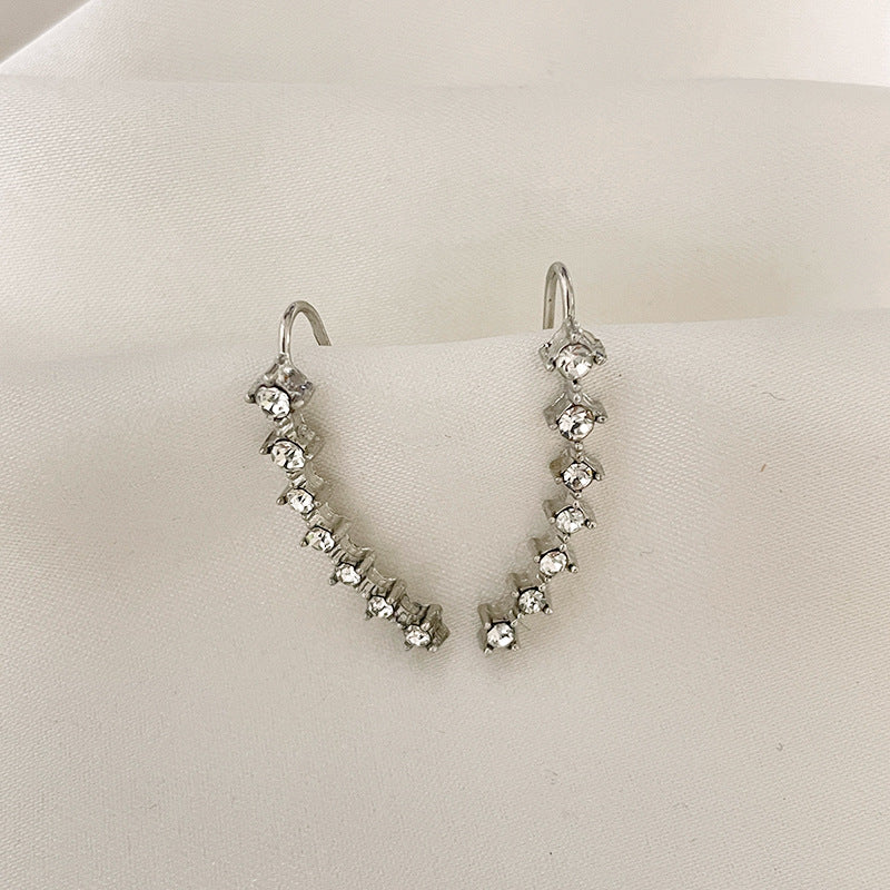 Boucles d'oreilles puces sept étoiles
