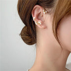 Boucles d'oreilles perles vintage