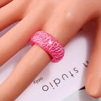 Bague lumineuse colorée fantaisie