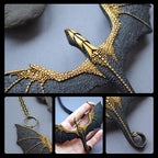 Collier Dragon Volant