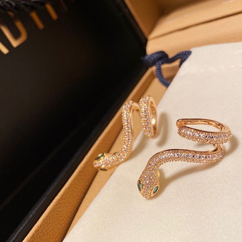 Boucles d'oreilles serpent Sinistra