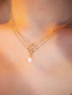 Collier plaqué or 24 carats