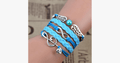Bracelet unisexe infini musique